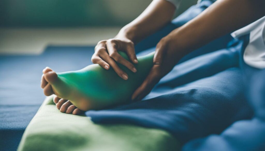 reflexologia para aliviar a dor de garganta