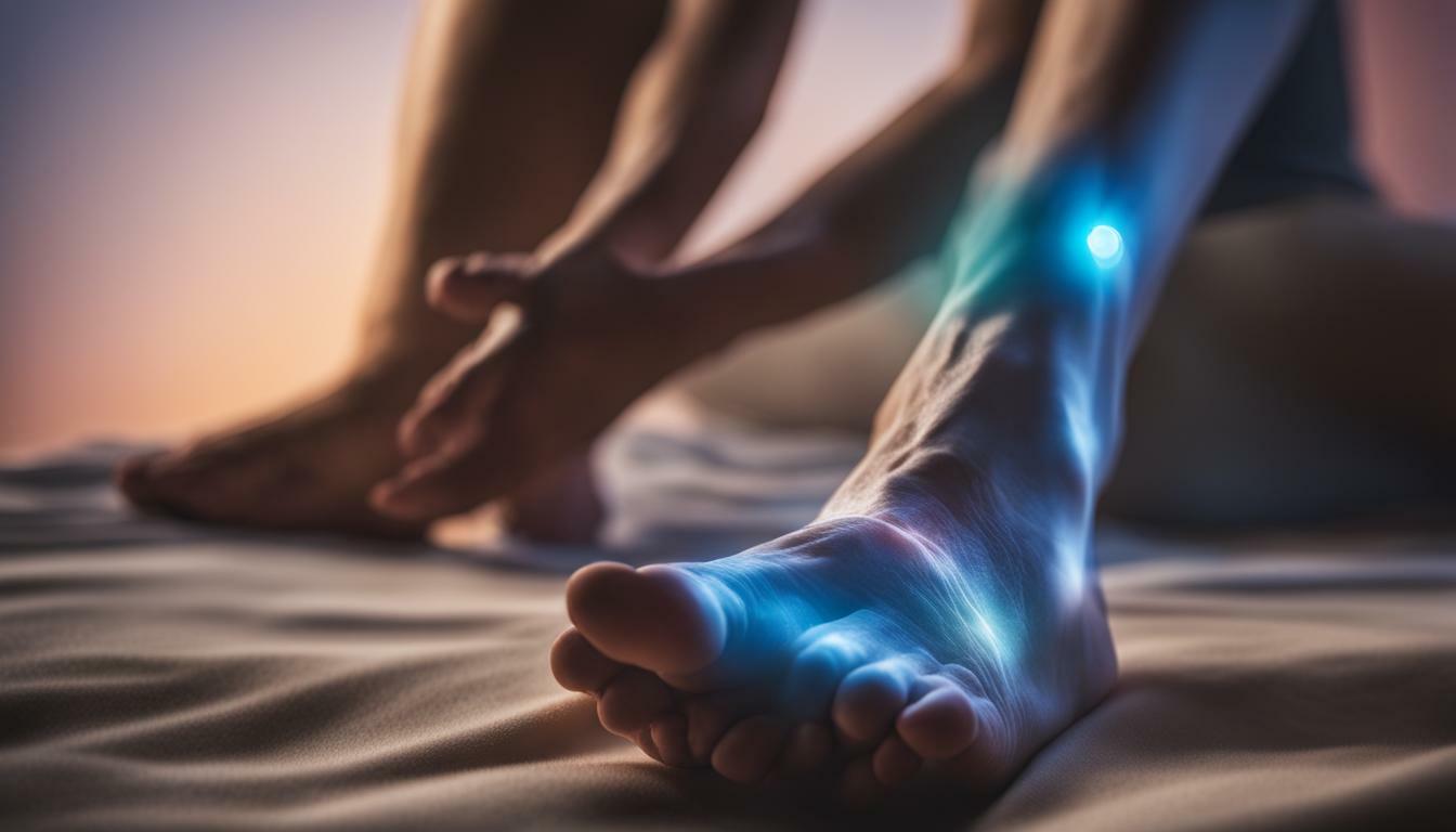 reflexologia para aliviar a dor nos pés causada por sapatos apertados