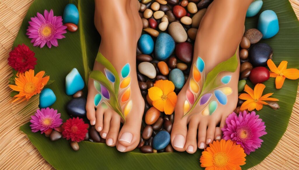 reflexologia para estimular o sistema linfático