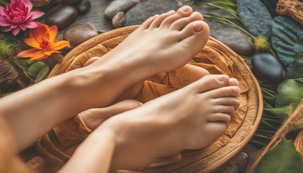 reflexologia para melhorar a saúde da pele