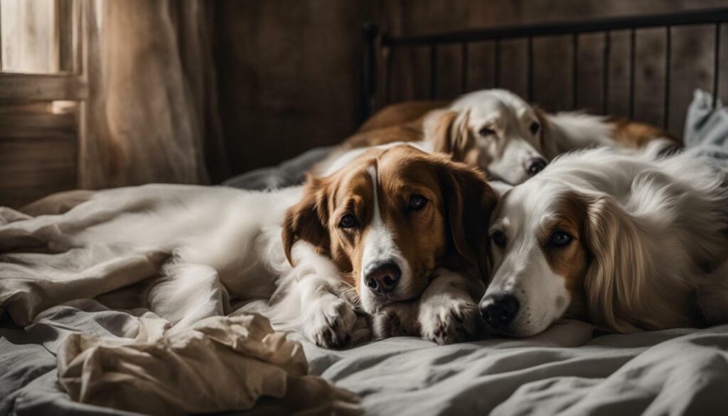 sonhar com cachorros machucados