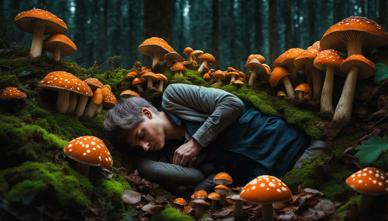 sonhar com cogumelos