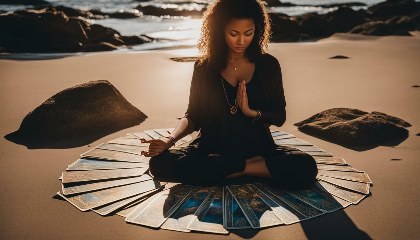 tarot e meditação guiada