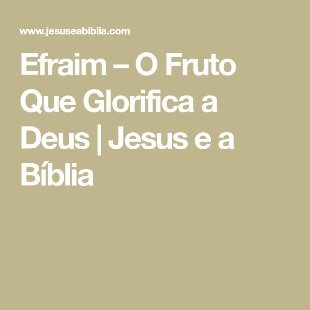 Efraim